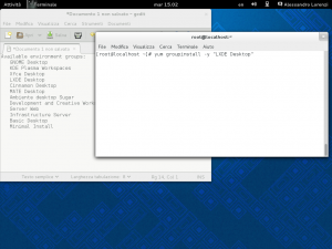 groupinstall